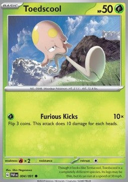 Toedscool - Paldean Fates (Common) [PAF-004] - JotaCards - Tu Tienda de TCG