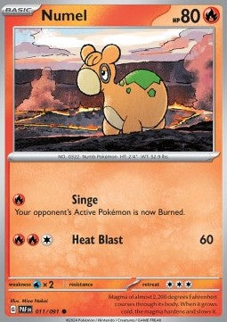 Numel - Paldean Fates (Common) [PAF-011] - JotaCards - Tu Tienda de TCG