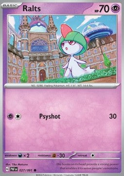 Ralts - Paldean Fates (Common) [PAF-027] - JotaCards - Tu Tienda de TCG