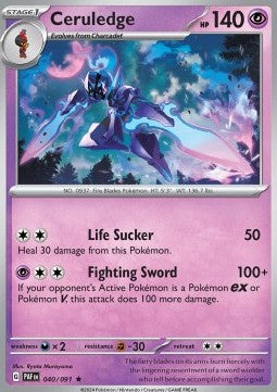 Ceruledge - Paldean Fates (Rare) [PAF-040] - JotaCards - Tu Tienda de TCG