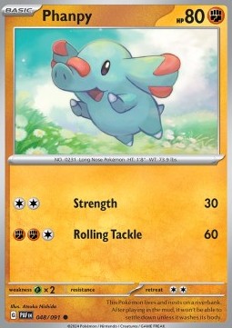 Phanpy - Paldean Fates (Common) [PAF-048] - JotaCards - Tu Tienda de TCG