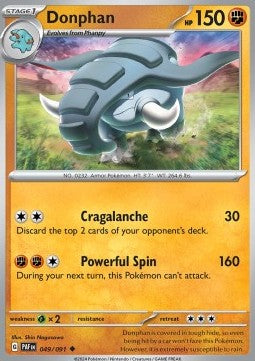 Donphan - Paldean Fates (Uncommon) [PAF-049] - JotaCards - Tu Tienda de TCG