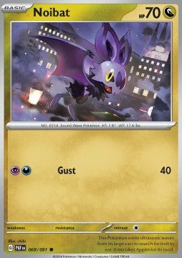 Noibat - Paldean Fates (Common) [PAF-068] - JotaCards - Tu Tienda de TCG