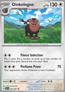 Oinkologne - Paldean Fates (Uncommon) [PAF-072] - JotaCards - Tu Tienda de TCG