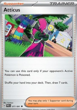 Atticus - Paldean Fates (Uncommon) [PAF-077] - JotaCards - Tu Tienda de TCG