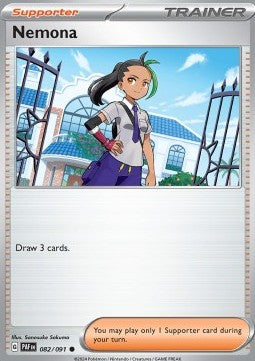 Nemona - Paldean Fates (Common) [PAF-082] - JotaCards - Tu Tienda de TCG