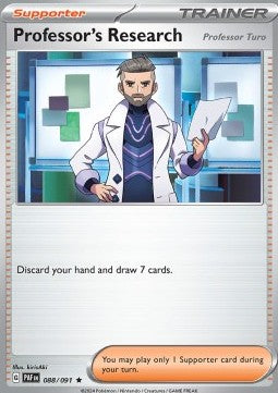 Professor's Research - Paldean Fates (Rare) [PAF-088] - JotaCards - Tu Tienda de TCG