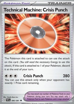 Technical Machine: Crisis Punch - Paldean Fates (Uncommon) [PAF-090] - JotaCards - Tu Tienda de TCG
