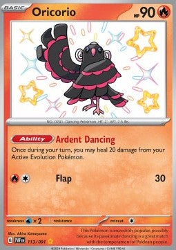 Oricorio - Paldean Fates (Shiny Rare) [PAF-113] - JotaCards - Tu Tienda de TCG