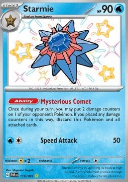 Starmie - Paldean Fates (Shiny Rare) [PAF-119] - JotaCards - Tu Tienda de TCG