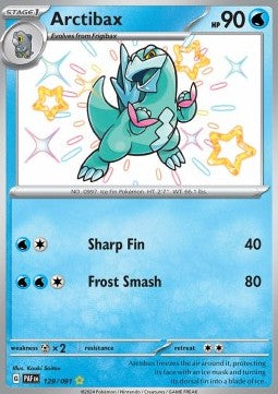 Arctibax - Paldean Fates (Shiny Rare) [PAF-129] - JotaCards - Tu Tienda de TCG