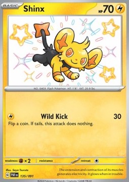 Shinx - Paldean Fates (Shiny Rare) [PAF-135] - JotaCards - Tu Tienda de TCG