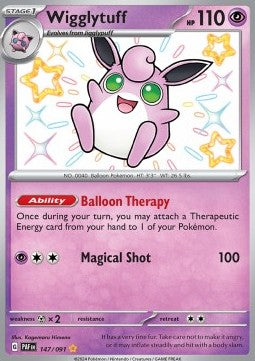 Wigglytuff - Paldean Fates (Shiny Rare) [PAF-147] - JotaCards - Tu Tienda de TCG