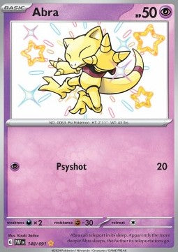 Abra - Paldean Fates (Shiny Rare) [PAF-148] - JotaCards - Tu Tienda de TCG