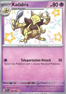 Kadabra - Paldean Fates (Shiny Rare) [PAF-149] - JotaCards - Tu Tienda de TCG