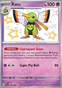 Xatu - Paldean Fates (Shiny Rare) [PAF-152] - JotaCards - Tu Tienda de TCG
