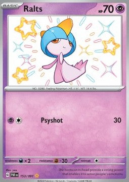 Ralts - Paldean Fates (Shiny Rare) [PAF-153] - JotaCards - Tu Tienda de TCG