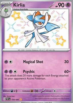 Kirlia - Paldean Fates (Shiny Rare) [PAF-154] - JotaCards - Tu Tienda de TCG