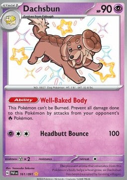Dachsbun - Paldean Fates (Shiny Rare) [PAF-161] - JotaCards - Tu Tienda de TCG