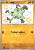 Mankey - Paldean Fates (Shiny Rare) [PAF-169] - JotaCards - Tu Tienda de TCG