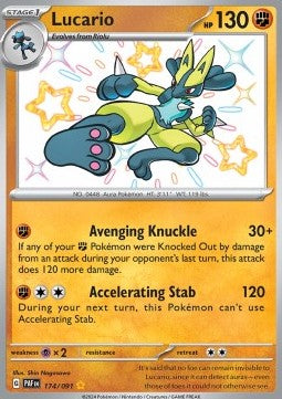 Lucario - Paldean Fates (Shiny Rare) [PAF-174] - JotaCards - Tu Tienda de TCG