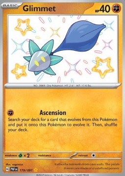 Glimmet - Paldean Fates (Shiny Rare) [PAF-179] - JotaCards - Tu Tienda de TCG