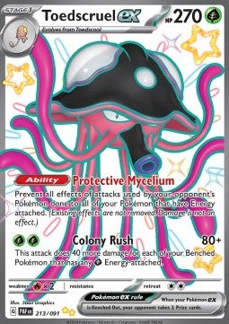Toedscruel ex - Paldean Fates (Shiny Ultra Rare) [PAF-213] - JotaCards - Tu Tienda de TCG