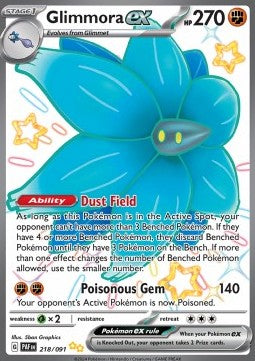 Glimmora ex - Paldean Fates (Shiny Ultra Rare) [PAF-218] - JotaCards - Tu Tienda de TCG