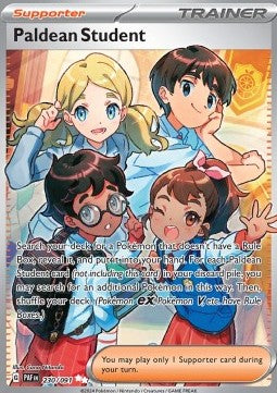 Paldean Student - Paldean Fates (Ultra Rare) [PAF-230] - JotaCards - Tu Tienda de TCG