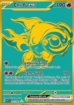Chi-Yu ex - Paldean Fates (Secret Rare) [PAF-241] - JotaCards - Tu Tienda de TCG