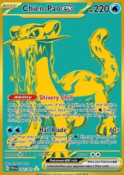 Chien-Pao ex - Paldean Fates (Secret Rare) [PAF-242] - JotaCards - Tu Tienda de TCG