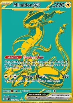 Miraidon ex - Paldean Fates (Secret Rare) [PAF-243] - JotaCards - Tu Tienda de TCG