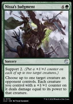 Nissa's Judgment - Ravnica: Cluedo Edition (Uncommon) [CLU-170] - JotaCards - Tu Tienda de TCG