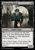 Whispering Snitch - Commander: Murders at Karlov Manor (Uncommon) [MKC-144] - JotaCards - Tu Tienda de TCG
