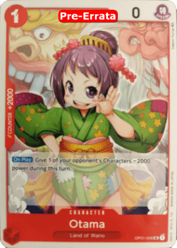 Otama (OP01-006) - Romance Dawn (Pre-Errata) (Uncommon) [OP01E-006] - JotaCards - Tu Tienda de TCG