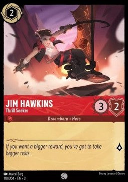 Jim Hawkins - Thrill Seeker - Into the Inklands (Common) [3INK-110] - JotaCards - Tu Tienda de TCG