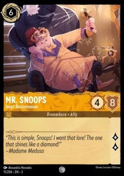 Mr. Snoops - Inept Businessman - Into the Inklands (Common) [3INK-11] - JotaCards - Tu Tienda de TCG