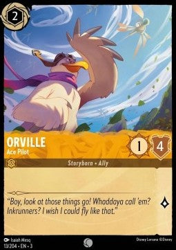 Orville - Ace Pilot - Into the Inklands (Common) [3INK-13] - JotaCards - Tu Tienda de TCG