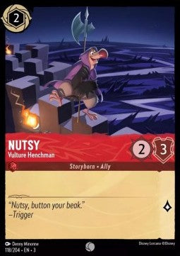 Nutsy - Vulture Henchman - Into the Inklands (Common) [3INK-118] - JotaCards - Tu Tienda de TCG