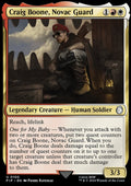 Craig Boone, Novac Guard