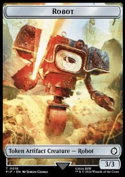 Robot Token (A 3/3) // Treasure Token (V.2)