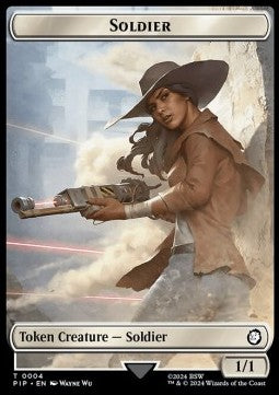 Soldier Token (W 1/1) // Treasure Token (V.2)