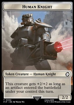 Human Knight Token (W 2/2) // Copy Token