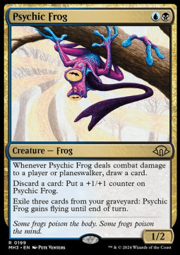 Psychic Frog - Modern Horizons 3 (Rare) [MH3-199] - JotaCards - Tu Tienda de TCG