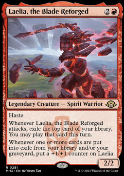 Laelia, the Blade Reforged - Modern Horizons 3 (Rare) [MH3-281] - JotaCards - Tu Tienda de TCG