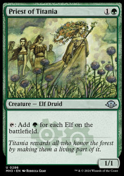 Priest of Titania - Modern Horizons 3 (Uncommon) [MH3-286] - JotaCards - Tu Tienda de TCG