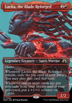 Laelia, the Blade Reforged (V.1) - Modern Horizons 3: Extras (Rare) [XMH3-368] - JotaCards - Tu Tienda de TCG