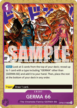 GERMA 66 (OP06-078) - Wings of the Captain (Uncommon) [OP06-078] - JotaCards - Tu Tienda de TCG