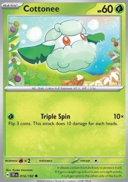 Cottonee - Temporal Forces (Common) [TEF-014] - JotaCards - Tu Tienda de TCG