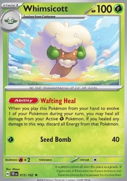 Whimsicott - Temporal Forces (Rare) [TEF-015] - JotaCards - Tu Tienda de TCG